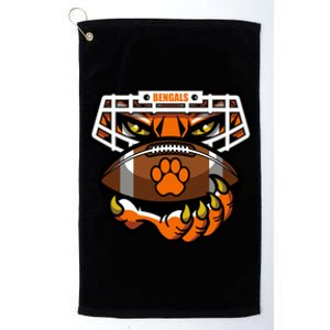 Bengal Tiger Football Platinum Collection Golf Towel