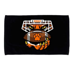 Bengal Tiger Football Microfiber Hand Towel