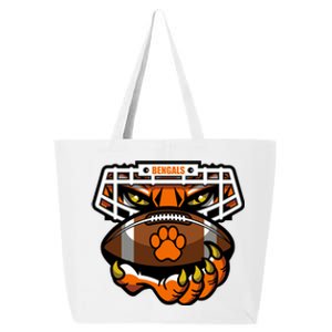 Bengal Tiger Football 25L Jumbo Tote