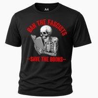 Ban The Fascists Save The Books Funny Book Lover Worm Nerd Performance Shirt