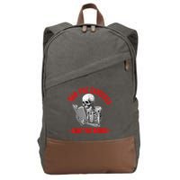 Ban The Fascists Save The Books Funny Book Lover Worm Nerd Cotton Canvas Backpack