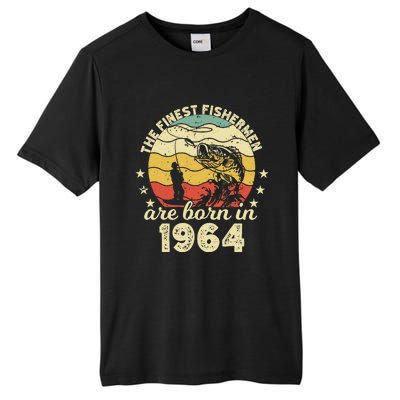 Birthday The Finest Fisherman Are Born In 1964 Fishing Tall Fusion ChromaSoft Performance T-Shirt