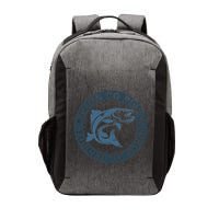 Born To Fish But Forced To Work Fishing Vector Backpack