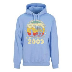 Birthday The Finest Fisherman Are Born In 2003 Fishing Unisex Surf Hoodie