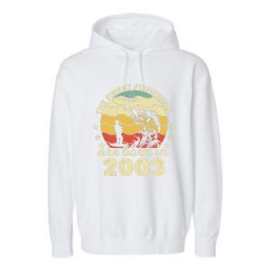 Birthday The Finest Fisherman Are Born In 2003 Fishing Garment-Dyed Fleece Hoodie