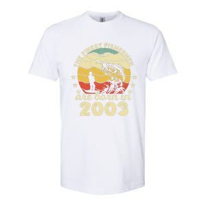 Birthday The Finest Fisherman Are Born In 2003 Fishing Softstyle CVC T-Shirt