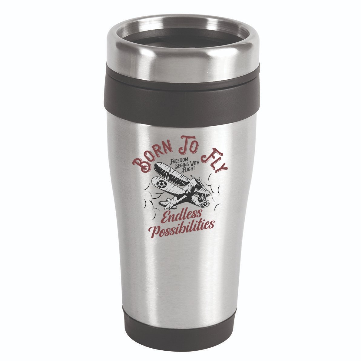 Born To Fly 16oz Travel Tumbler