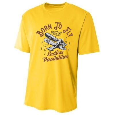 Born To Fly Performance Sprint T-Shirt