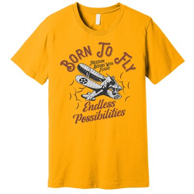 Born To Fly Premium T-Shirt