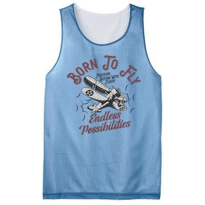 Born To Fly Mesh Reversible Basketball Jersey Tank