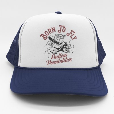 Born To Fly Trucker Hat