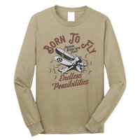 Born To Fly Long Sleeve Shirt