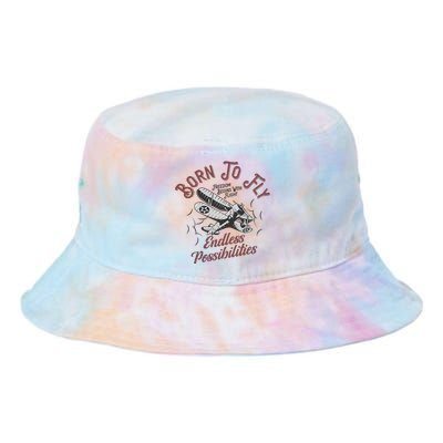 Born To Fly Tie Dye Newport Bucket Hat