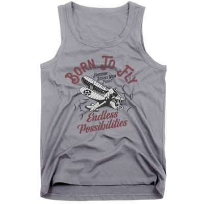 Born To Fly Tank Top