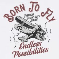 Born To Fly Apron