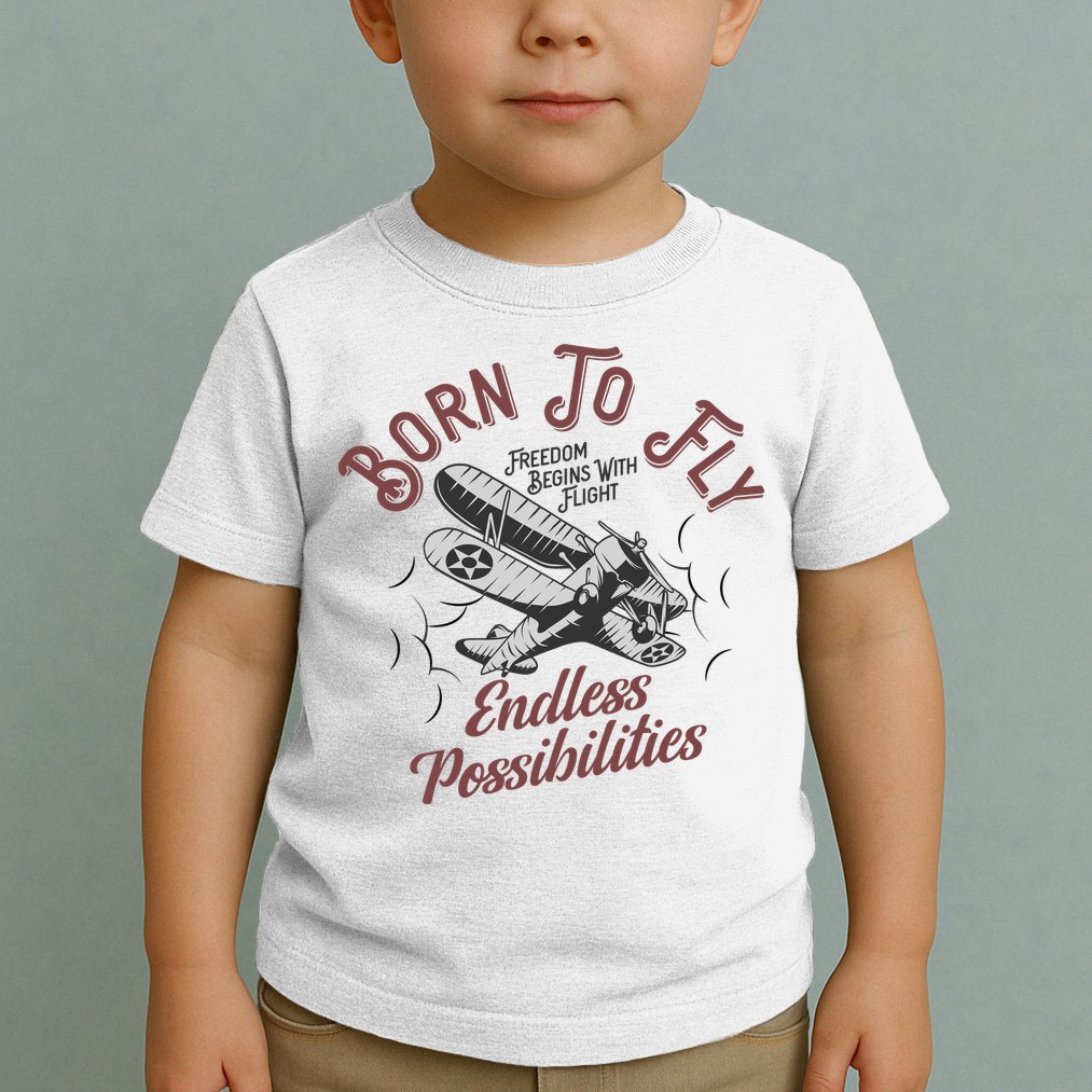 Born To Fly Toddler T-Shirt