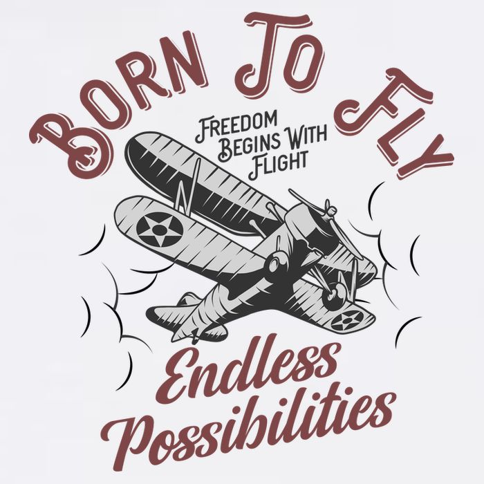Born To Fly Toddler T-Shirt