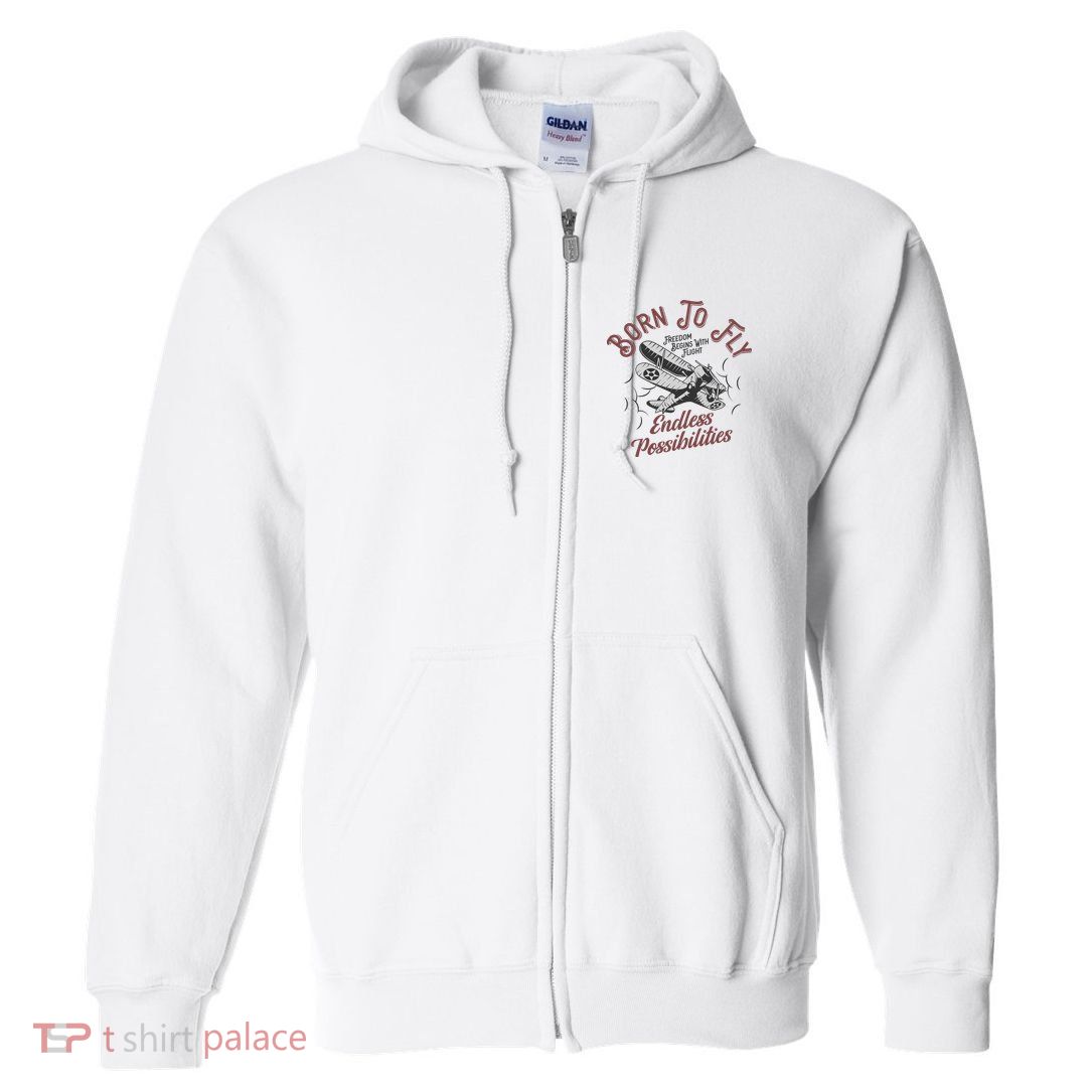 Born To Fly Full Zip Hoodie