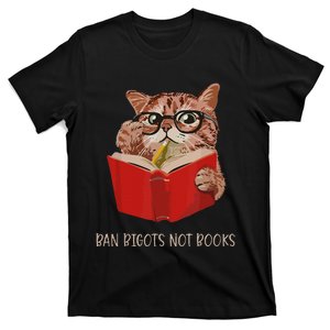 Ban The Fascists Save The Books Funny Book Lover Worm Nerd T-Shirt