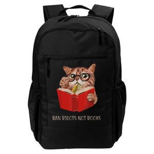 Ban The Fascists Save The Books Funny Book Lover Worm Nerd Daily Commute Backpack