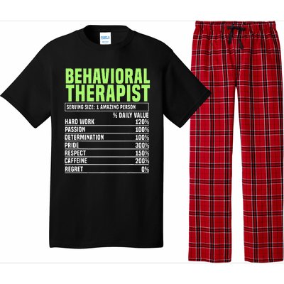 Behavioral Therapist Facts Analyst Behavior Tech Pajama Set