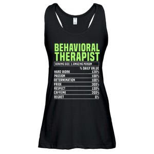 Behavioral Therapist Facts Analyst Behavior Tech Ladies Essential Flowy Tank