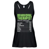 Behavioral Therapist Facts Analyst Behavior Tech Ladies Essential Flowy Tank