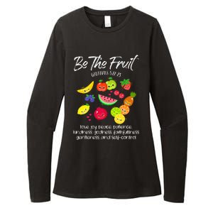 Be The Fruit Christian Verse Spirit Galatians Inspirational Womens CVC Long Sleeve Shirt