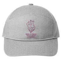 Born To Frolic World Is A Meadow 7-Panel Snapback Hat