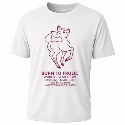 Born To Frolic World Is A Meadow Performance Shirt
