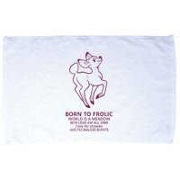 Born To Frolic World Is A Meadow Microfiber Hand Towel