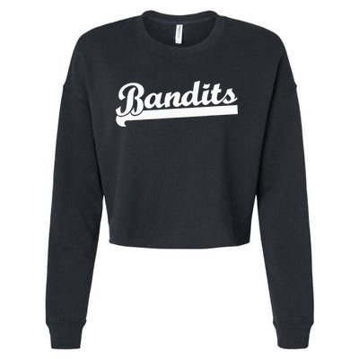 Bandits Team Fan Cropped Pullover Crew