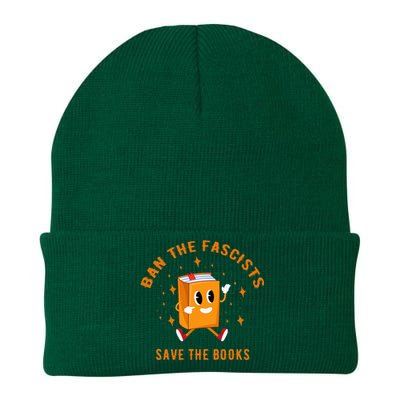 B.A.N The F.A.S.C.I.S.T.S Save The Books Knit Cap Winter Beanie