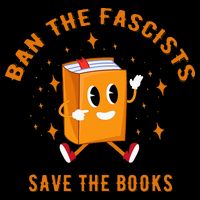 B.A.N The F.A.S.C.I.S.T.S Save The Books Full-Length Apron With Pockets