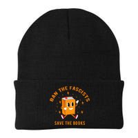 B.A.N The F.A.S.C.I.S.T.S Save The Books Knit Cap Winter Beanie
