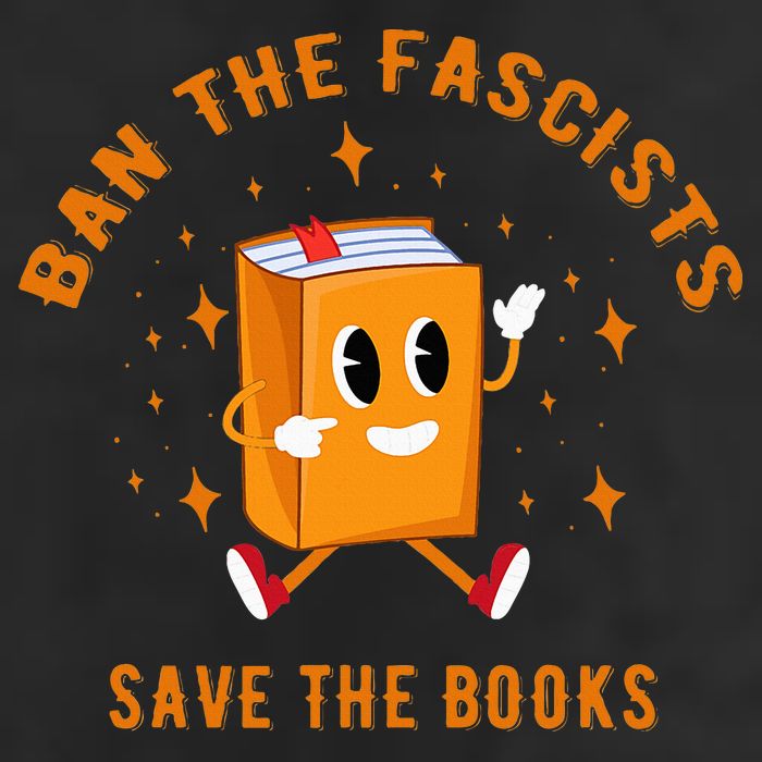 B.A.N The F.A.S.C.I.S.T.S Save The Books Knit Cap Winter Beanie
