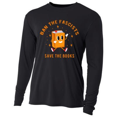 B.A.N The F.A.S.C.I.S.T.S Save The Books Cooling Performance Long Sleeve Crew