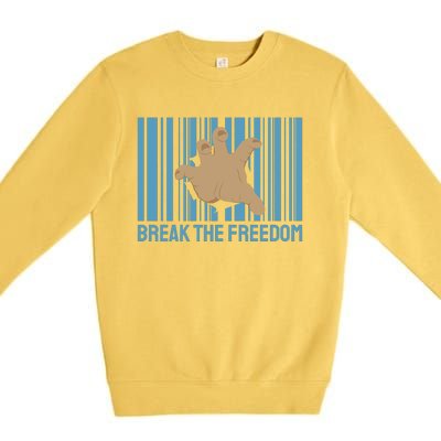 Break The Freedom Premium Crewneck Sweatshirt