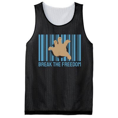 Break The Freedom Mesh Reversible Basketball Jersey Tank