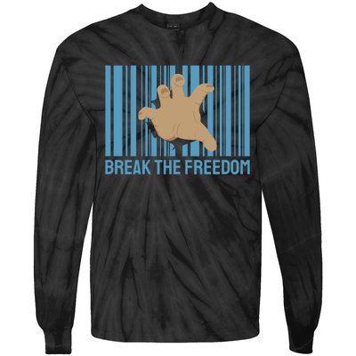 Break The Freedom Tie-Dye Long Sleeve Shirt