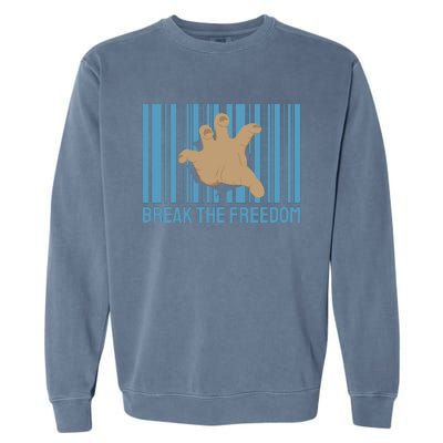 Break The Freedom Garment-Dyed Sweatshirt