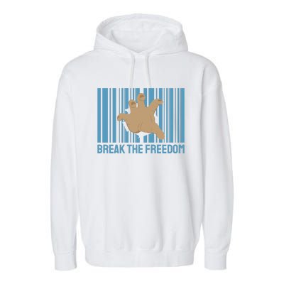 Break The Freedom Garment-Dyed Fleece Hoodie