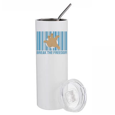 Break The Freedom Stainless Steel Tumbler