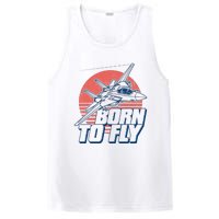 Born To Fly Fighter Jet Plane Airplane PosiCharge Competitor Tank