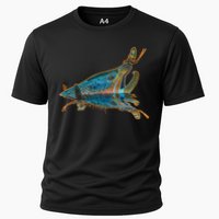Brown Trout Fishing Emigrant Riser Fly Fishing Cooling Performance Crew T-Shirt