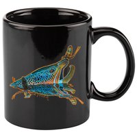 Brown Trout Fishing Emigrant Riser Fly Fishing 11oz C Handle Ceramic Mug