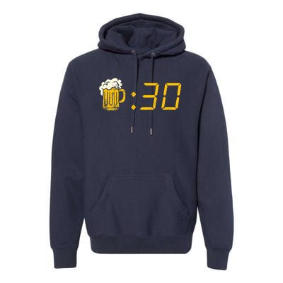 Beer Thirty. Funny Drinking Or Getting Drunk Premium Hoodie