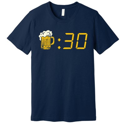 Beer Thirty. Funny Drinking Or Getting Drunk Premium T-Shirt