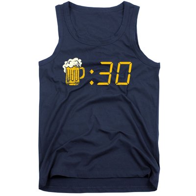 Beer Thirty. Funny Drinking Or Getting Drunk Tank Top