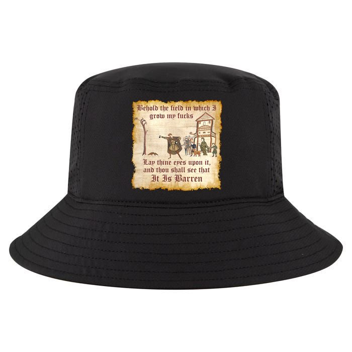 Behold The Field Medieval Dank Meme Cool Comfort Performance Bucket Hat